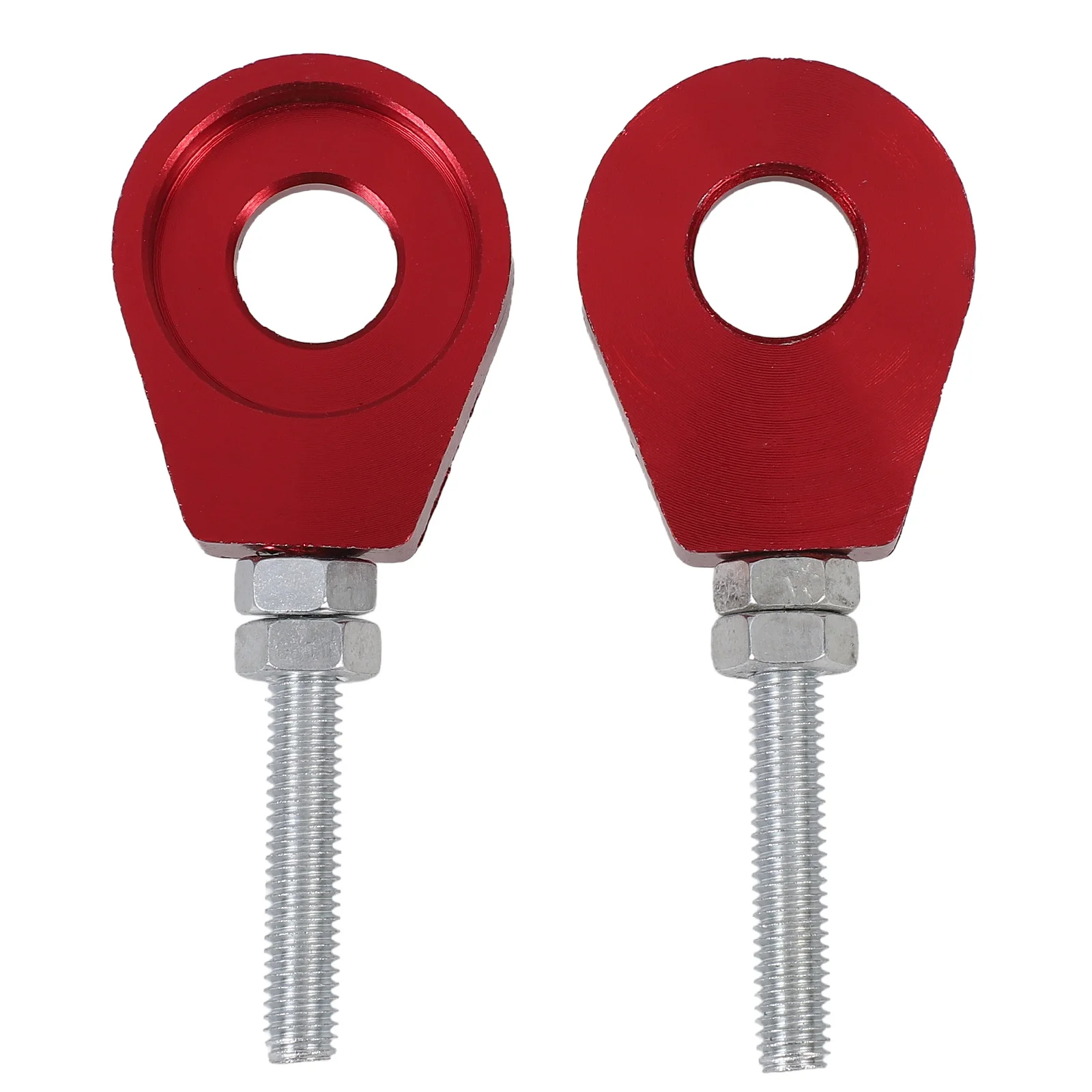 

12Mm Tensioner Adjuster Tool Adjustable Aluminum Alloy Tensioner For Atv Off-Road Motorcycle Durable Metal Chain Adjuster