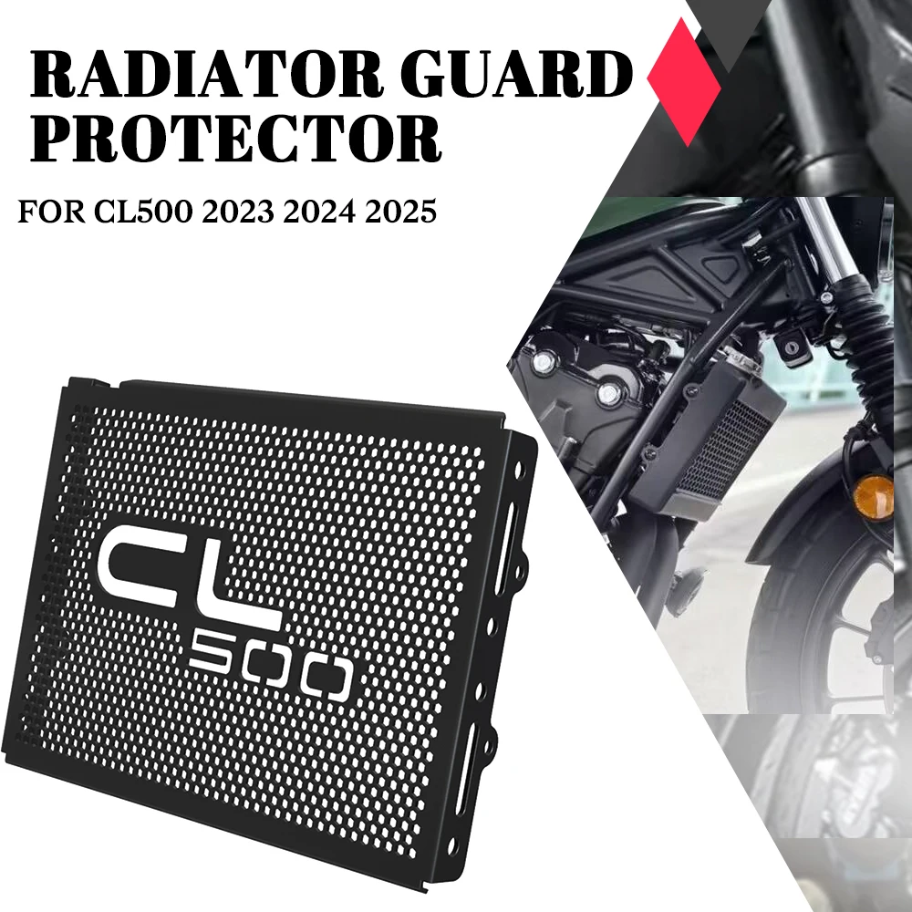 FOR HONDA CL500 2023 2024 2025 Motorcycle Accessories Radiator Guard Grille Cover Engine Cooling Protector CL 500 2026