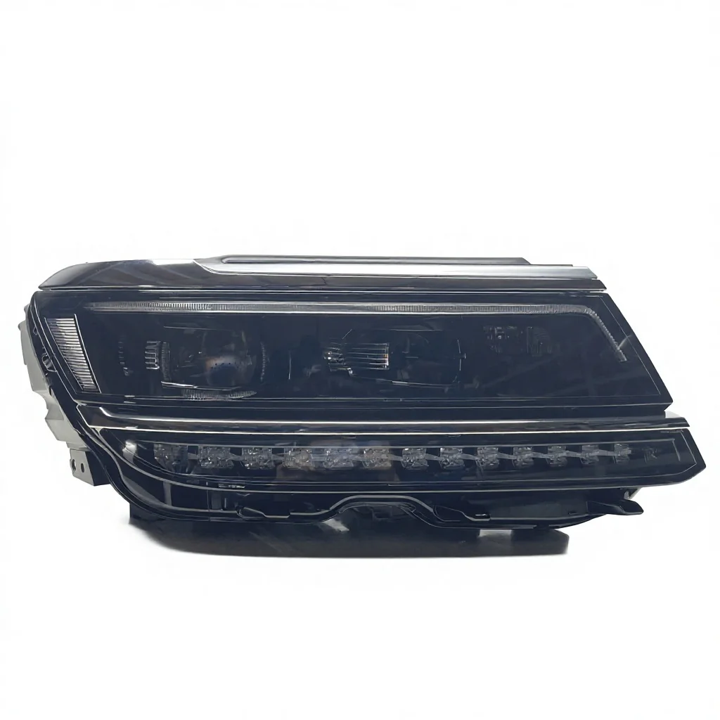 Full LED Front Headlight Assembly Direct Replacement Fit Tiguan 2017-2021 Auto Head Lamp Parts