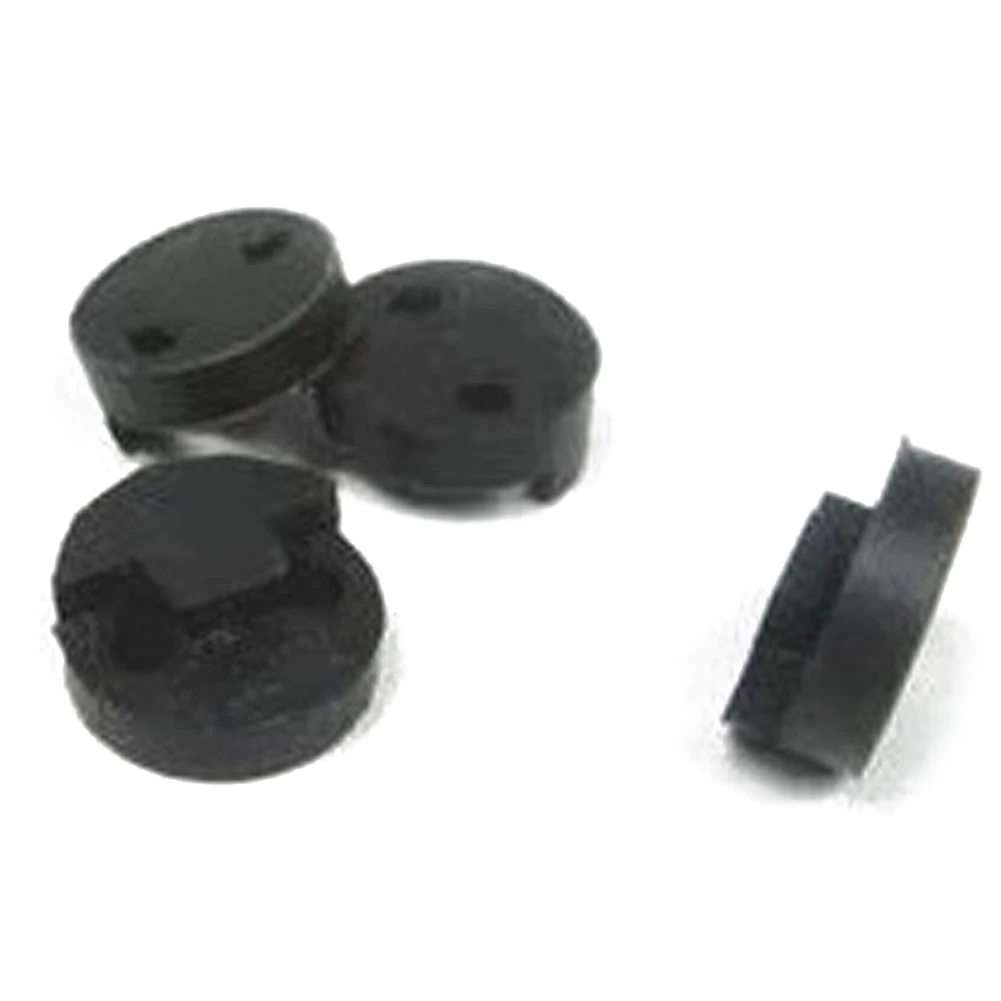 5pcs Rubber Violin Mute Professional Violin Parts 20 X 20mm Round Rubber Violin Mute Silencer Stringed Instrument Accessories