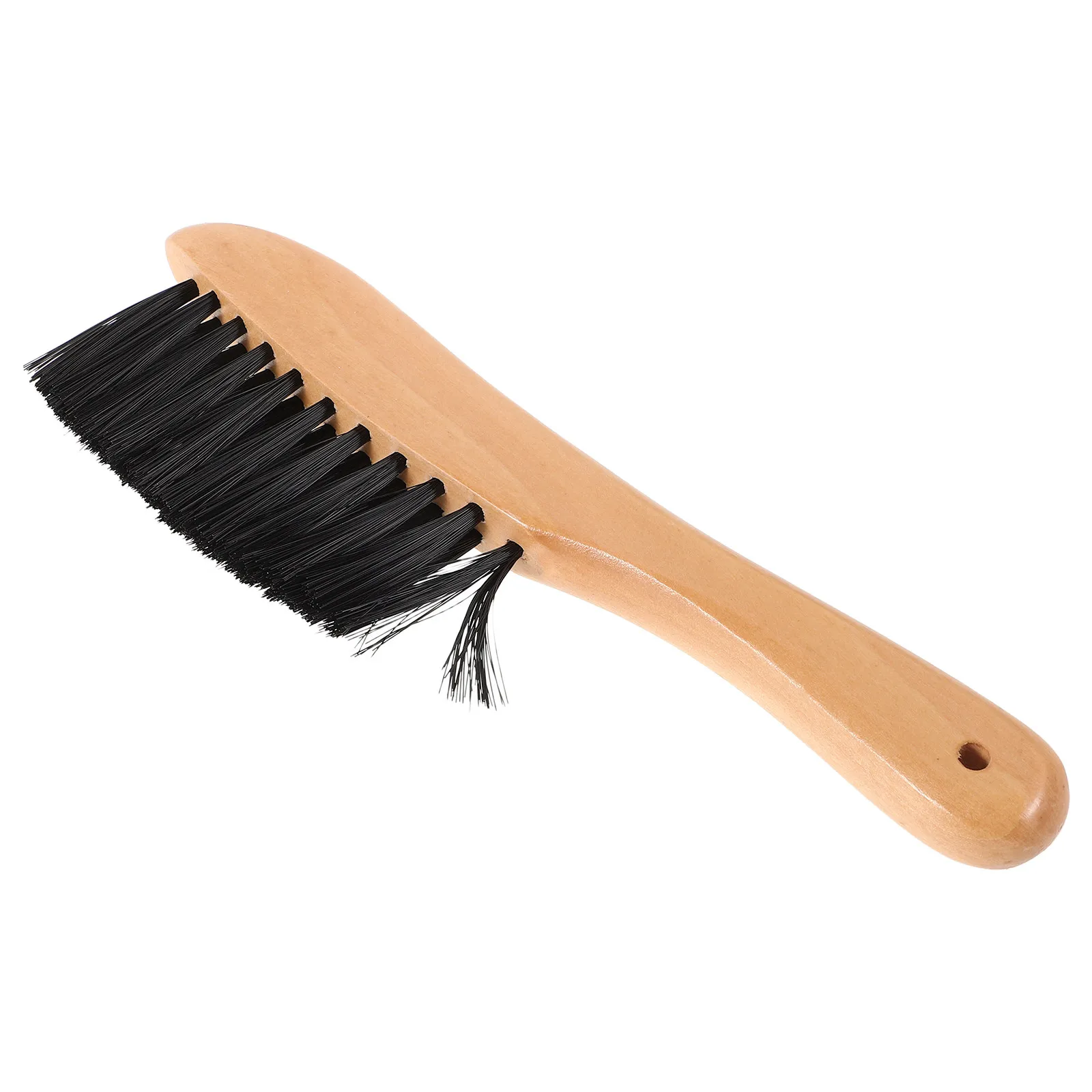 

Billiard Table Brush Wooden Handle PVC Hair Pool Table Felt Cleaning Tool Gap Corner Rail Maintenance Brush Debris Removal