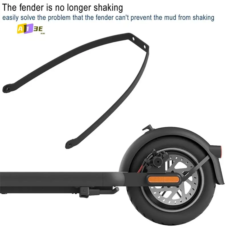 

A03E-Rear Fender With Taillight Kit For Xiaomi 4 Pro Mi4 Electric Scooter Rear Guard Mudguard Bracket Support Parts