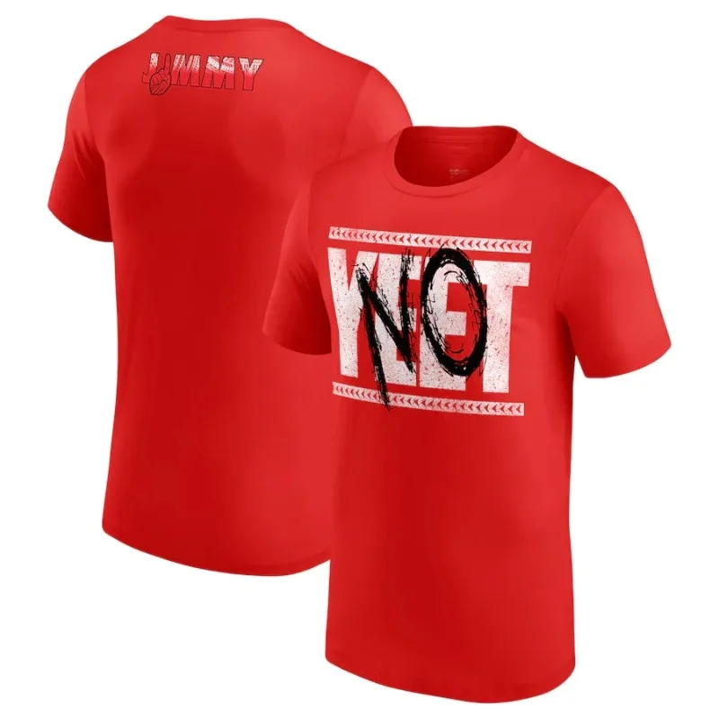 Streetwear Men's Jey Uso Yeet T-Shirt Print Men Women Tee Summer Short Sleeve Top Oversized Gym Clothing Tough Guy Sportwear New image 2