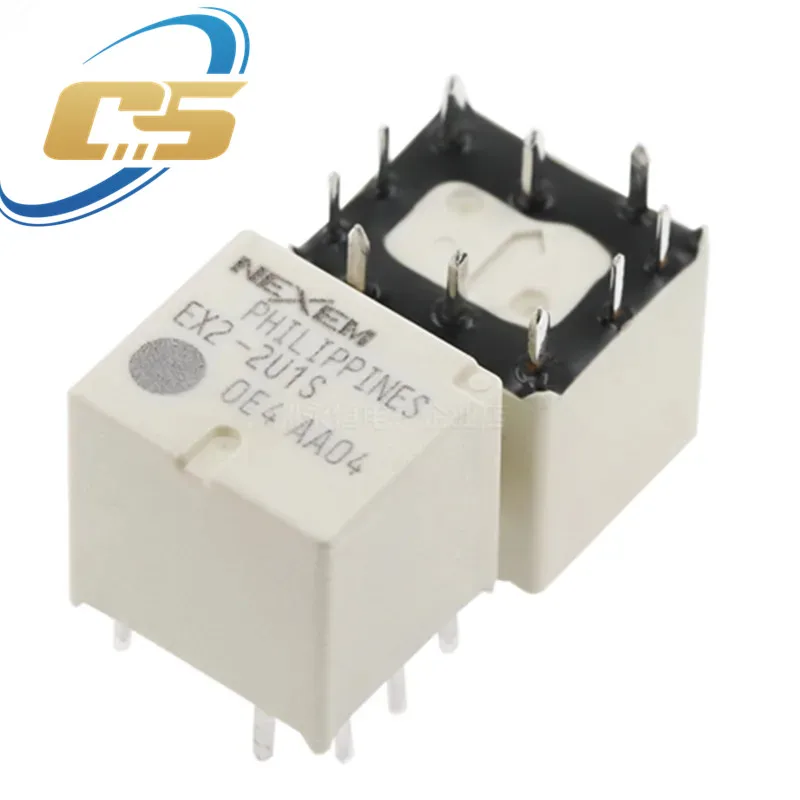 New Original 2PCS/LOT EX2 EX2-2U1 EX2-2U1S Automotive Relays 10Pins 25A 12V On board central locking relay