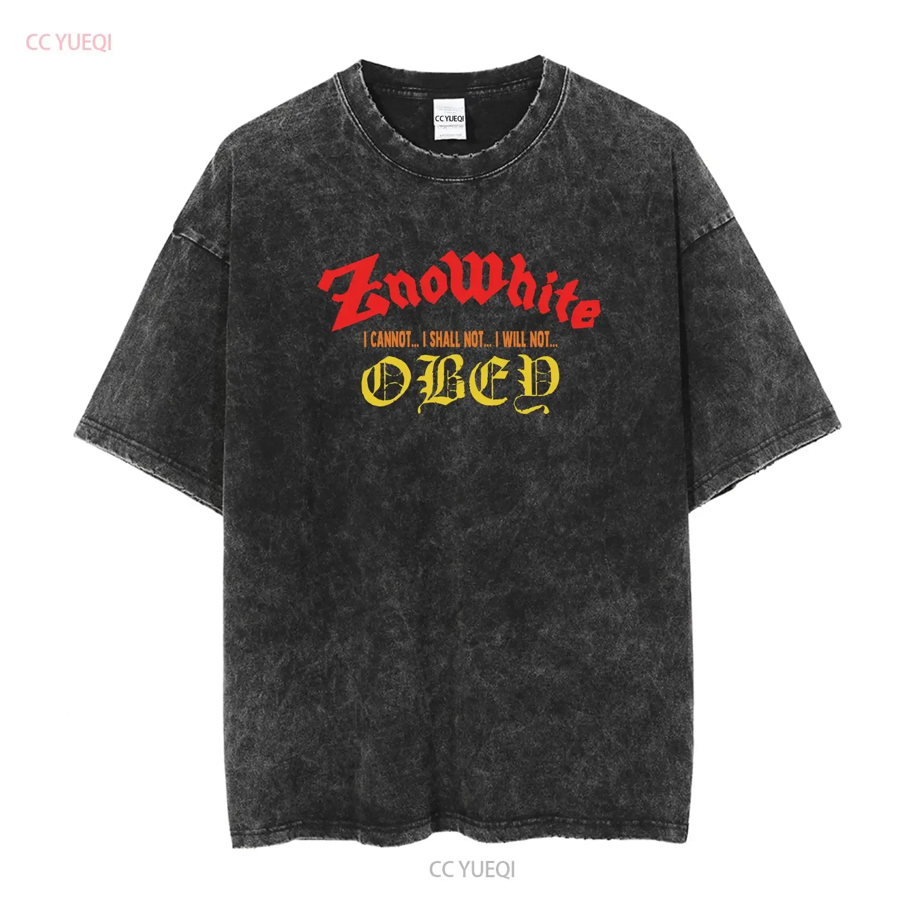 NWT The Last Breath Znowhite Underground Music T Shirt long or short sleeves vintage Washed Unisex streetwear Stretched fashion