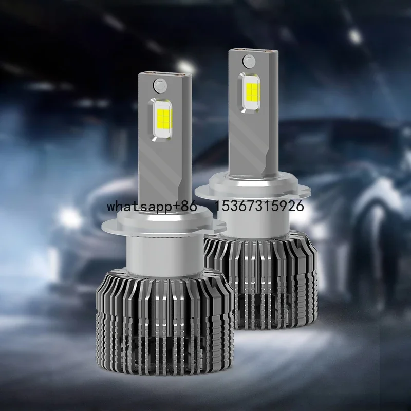 Hot selling factory waterproof three color led chips 9000lm quick start 55w auto lighting led headlight