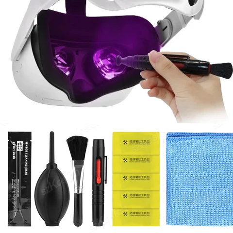 Universal VR Headset Cleaning Kit Anti-scratch Dust Camera Lens…