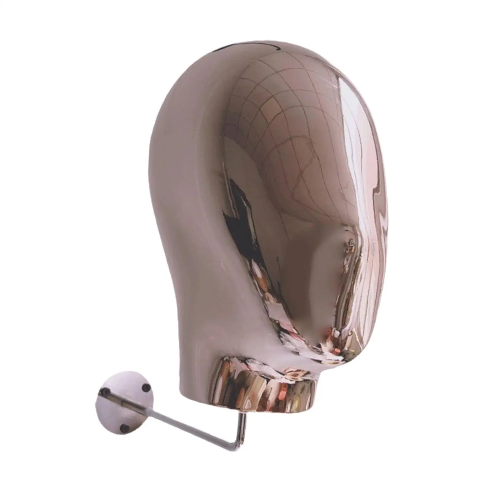 

Подставка для головы, держатель для шляпы, настенный домашний декор, многоцелевой практичный держатель для головы манекена для шарфов, головных уборов