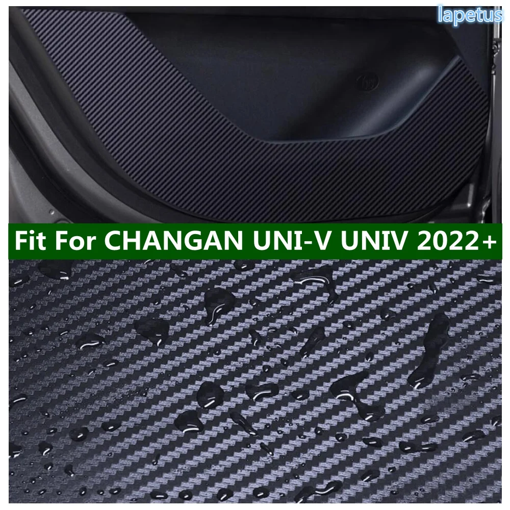 

Inner Door Anti kick Pad Sticker Door Protection Side Edge Trim Mats Fit For CHANGAN UNI-V UNIV 2022 2023 2024 Car Accessories