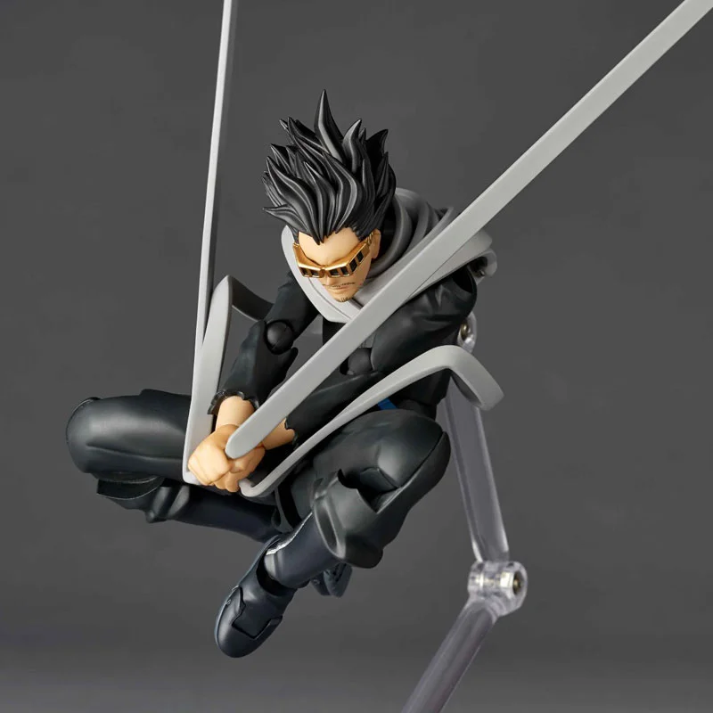 In Stock Original KAIYODO Revoltech Amazing Yamaguchi My Hero Academia Shota Aizawa Anime Collection Figures Model Toys