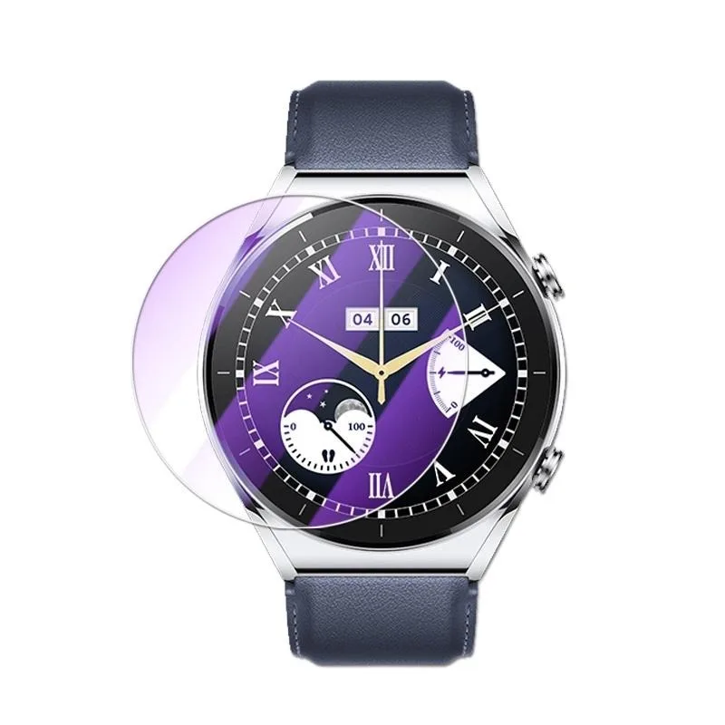 

For Xiaomi Watch S1 S3 Pro S4 Sport Anti-Fingerprint Tempered Glass Screen Protector HD 9H Scratch-Resistant