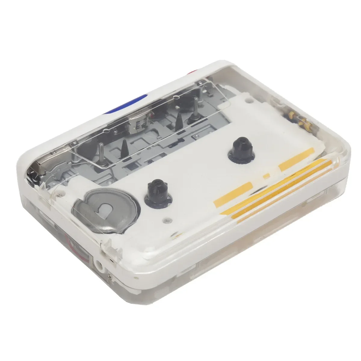 Lecteur de cassette avec cassette AUX vers numérique, utilisation domestique et au bureau, entrée AUX 3.5mm, matériau ABS, conversion audio