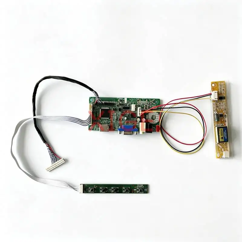 

For N141C1 LTN141WD LTN141BT06 N141C3 LCD Display Drive Controller Board Kit DIY 1440x900 1440*900 30 Pins LVDS VGA+HDMI 1-CCFL
