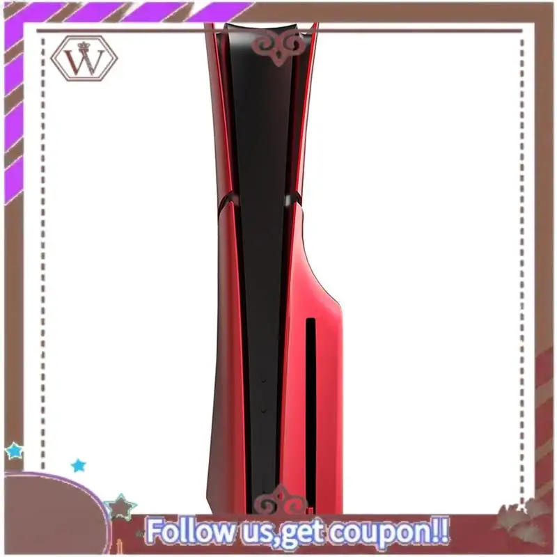 ABBG-Shell Replacement Faceplate Cover Plate Hard Plastic For Playstation 5 Slim For PS5 Console Disc Version B