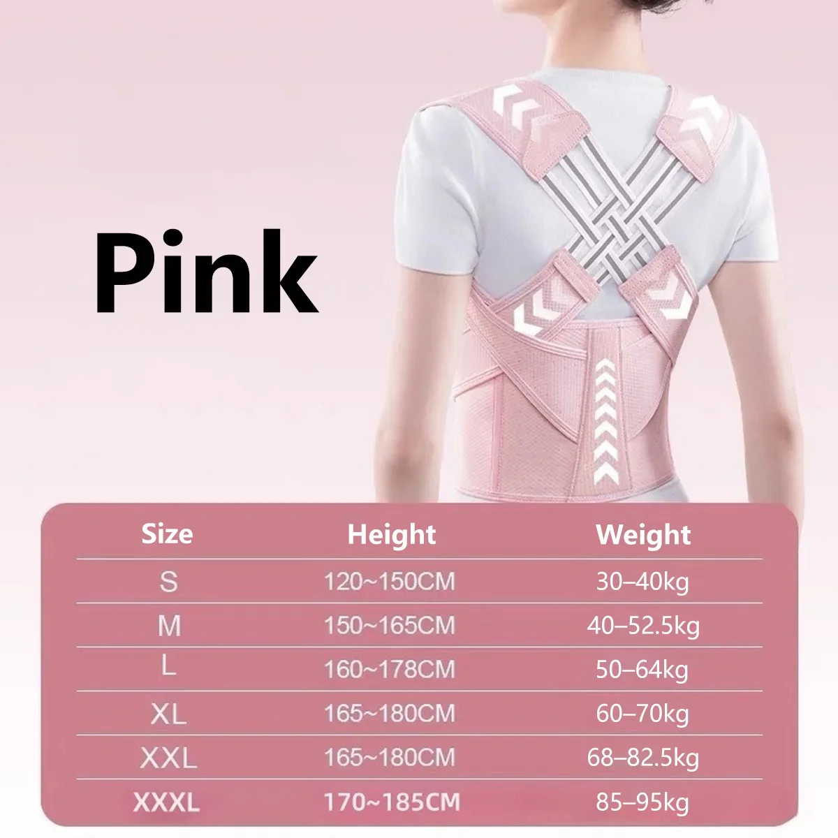 Posture Corrector | Adjustable Back Support Belt for Abdominal Waist Correction,  Spine Alignment Waist Trainer Unisex