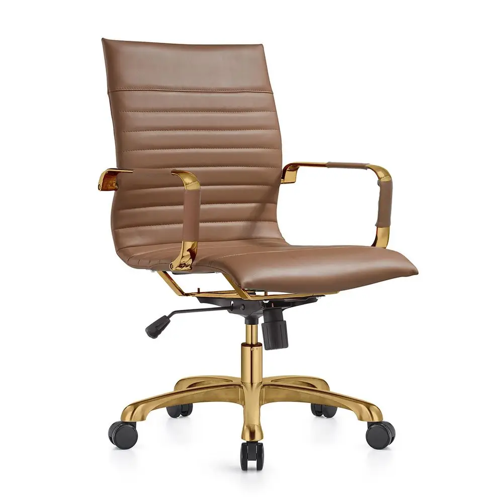 

Harris Modern Ergonomic Executive Office Chair, HighBack Leather Conference Desk Chair with Adjustable Height, Tilt Control, 36
