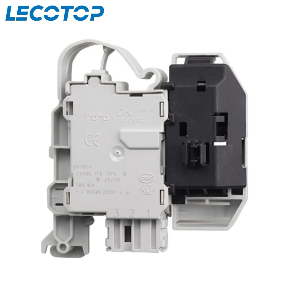 جديد DKS67A DKS67617 DKS67626 قفل الباب الإلكتروني تأخير التبديل لقطع غيار غسالة غسالة سيمنز