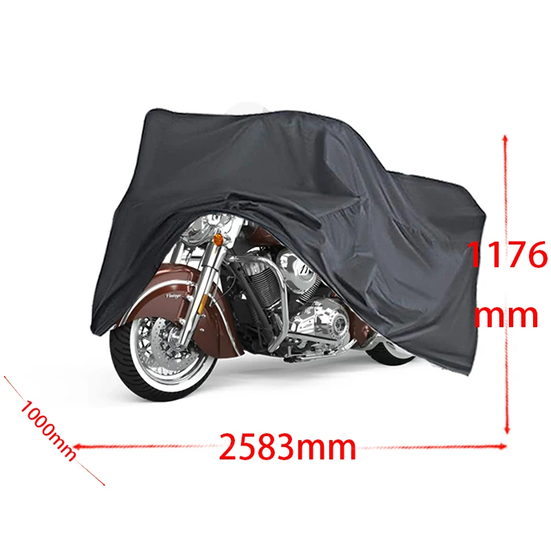 

For Indian Motorcycles Vintage motorcycle cover Full car Sun protection dust no ear thickened Oxford cloth raincover