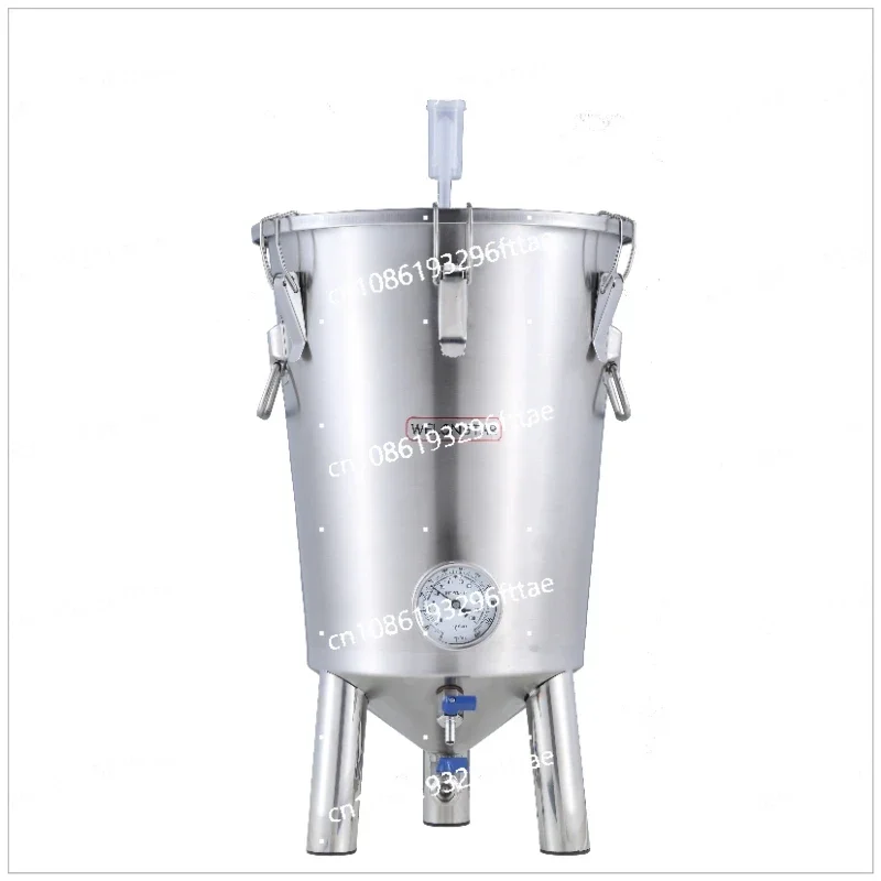 Home Brewing Fermentation Tank Beer Craft Brewery  Stainless Steel Conical Tank 65 Liters