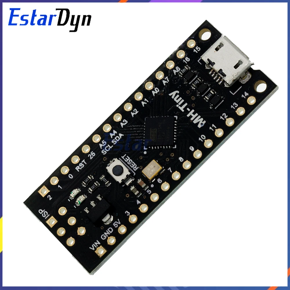 Estardyn ATTINY88 บอร์ดพัฒนาเข้ากันได้กับ Arduino Nano V3.0 |   การขยายตัวของ Digispark |   บอร์ด DIY (หมุดไม่บัดกรี)