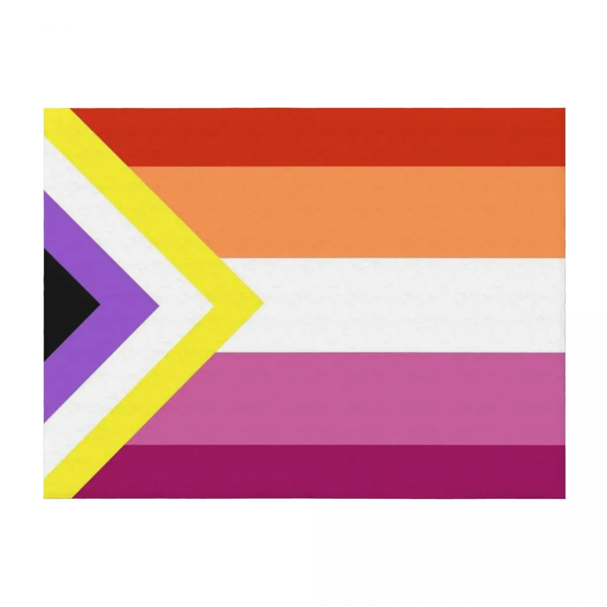

nonbinary lesbian flag Throw Blanket christmas decoration Camping funny gift Soft Blankets