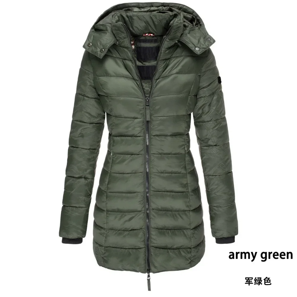 new winter BC high set light luxury goose down jacket thickened medium long women\'s hooded slim down for women