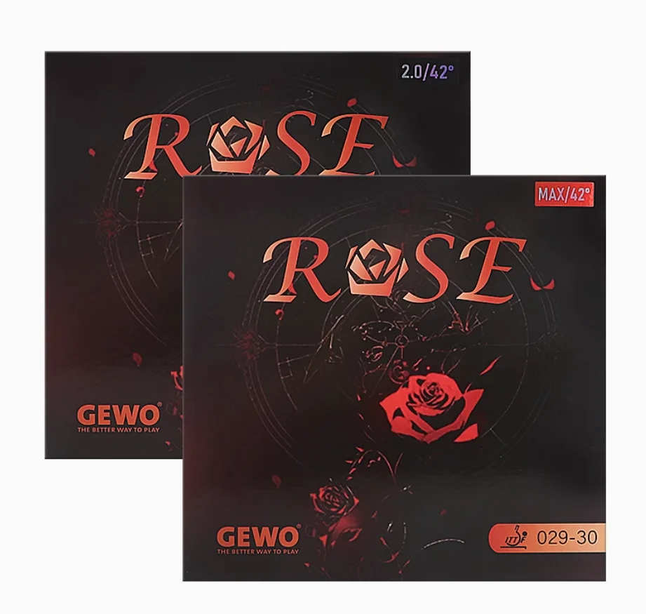

Резина быстрой атаки Gewo Rose с короткими прыщами (совершенно симтивный продукт V 1032) производства Китая
