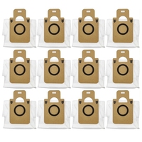 12Pcs Dust Bag Accessories for Xiaomi Dreame Bot D10 Plus RLS3D Robot Vacuum Cleaner Replacement Dust Bin Spare Parts