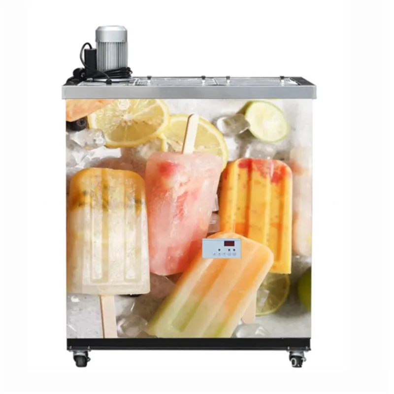 320-640pcs/hour 4 Moulds Commercial Stainlees Steel Popsicle Making Machine Ice lolly Mold lolly Popsicle Making Machine