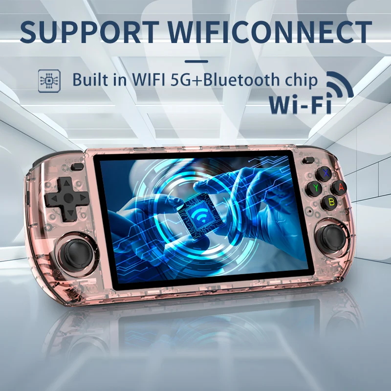 Powkiddy RGB10 Max3 Handheld Game Consoles Open-Source RK3566 5-Inch 1280*720 Ips Screen Retro Consoles Children's Gift Men gift