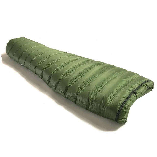 Multipurpose Sleeping Bag Blanket Outdoor Quilt 90% Goose Down Filling   For Camping  Hiking Travelling