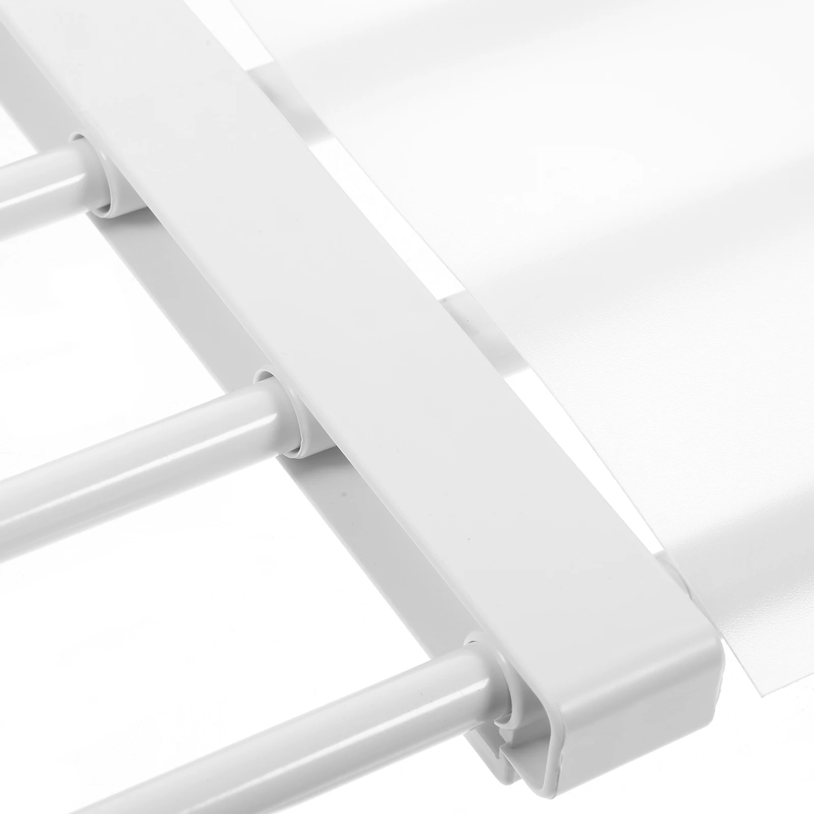 

Adjustable Closet Shelf Divider Pp Material Space Saver No Drilling Tension Rack For Cabinet Wardrobe Household Storage
