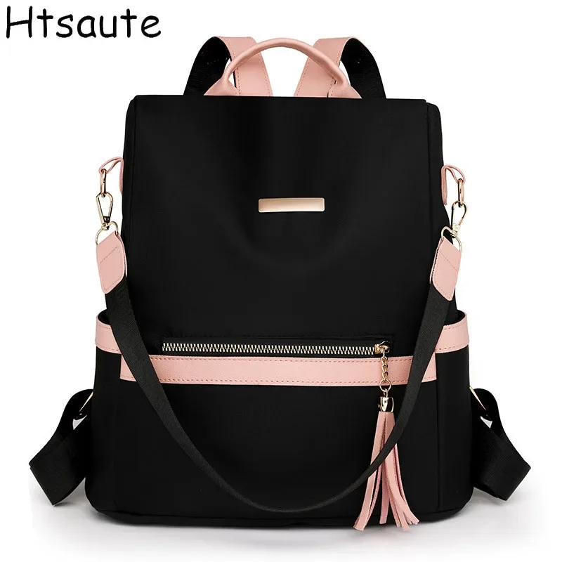 High Quality Backpack For Women Waterproof Oxford Double Shoulder Bags School Pack for Teenager Girls Rucksack Travel Bag