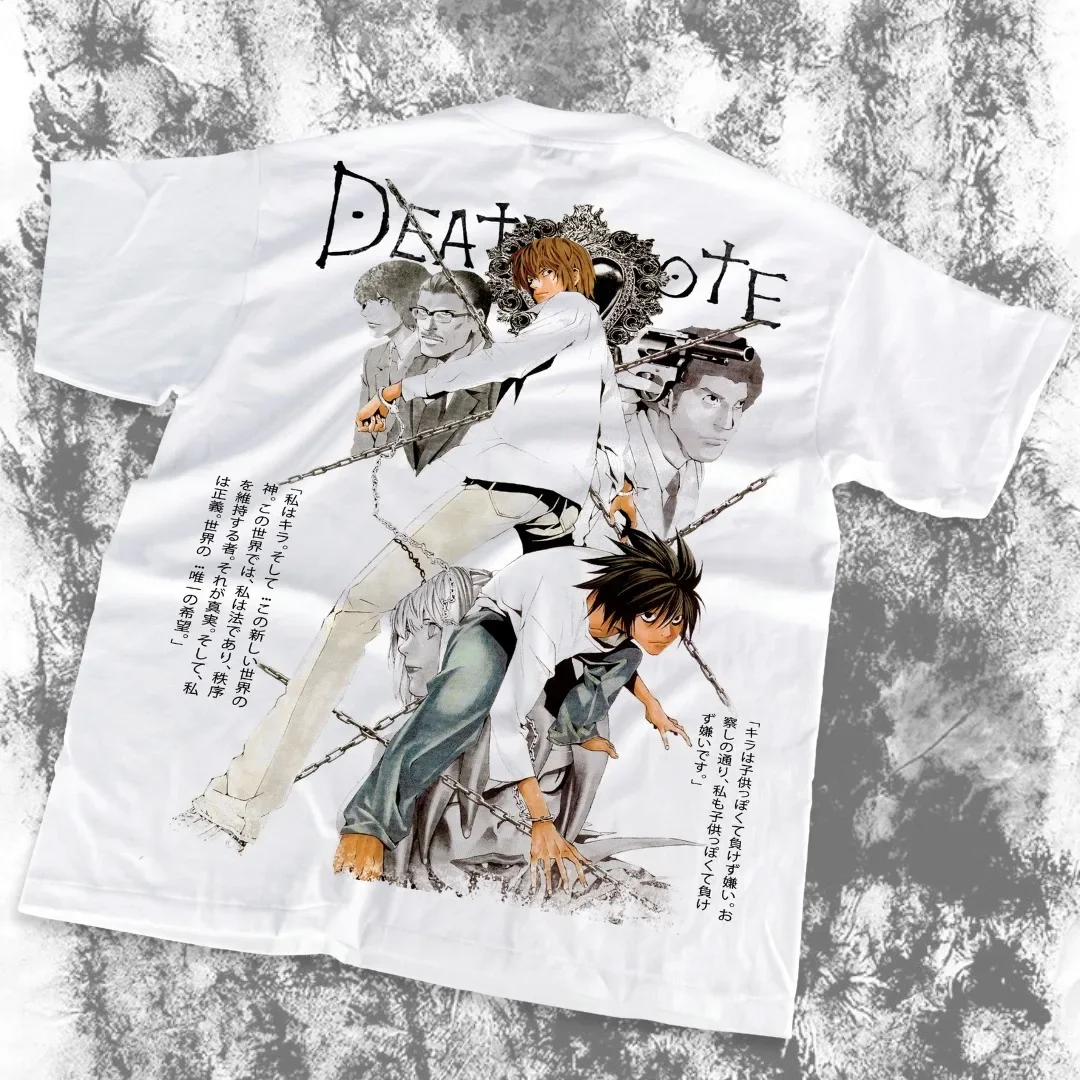 Vintage Death Note Shonen Jump Manga T-Shirt Men’s Size Medium Ryuk/Light Yagami