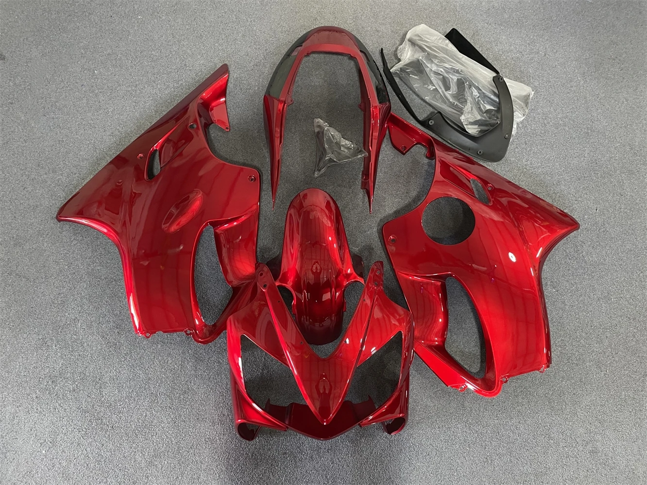 Motorcycle fairing suitable for CBR600F 2004 2005 2006 2007 F4I 04 05 06 07 Body fairing for motorcycles red color Motorcycle