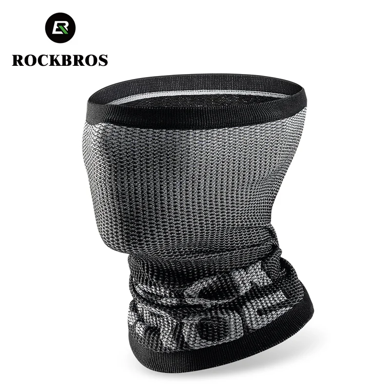 ROCKBROS Winter Warme Gesichtsmaske Winddichter Hochelastischer Nackenschutz Kopftuch für Radfahren Wandern Joggen Outdoor-Kopfbedeckung