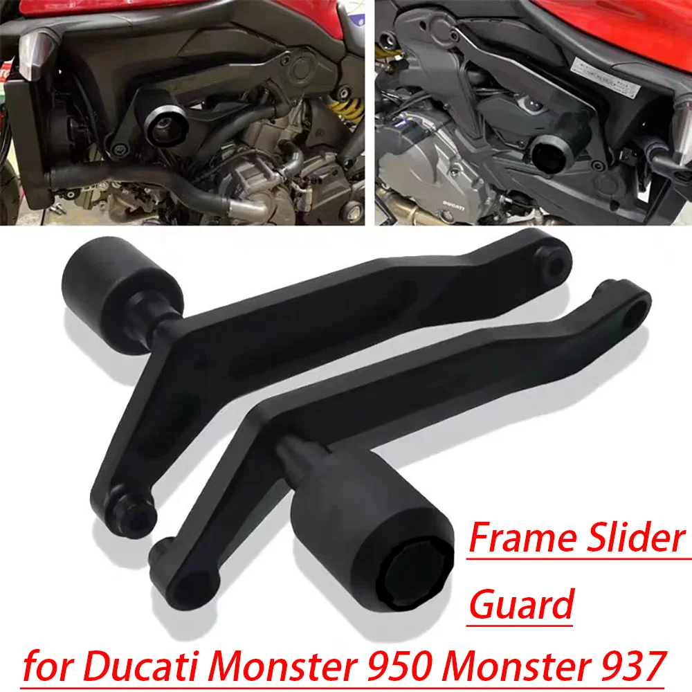 

for Ducati Monster 950 Monster 937 Motorcycle fall protection frame, slider, fairing protection, and collision pad protection