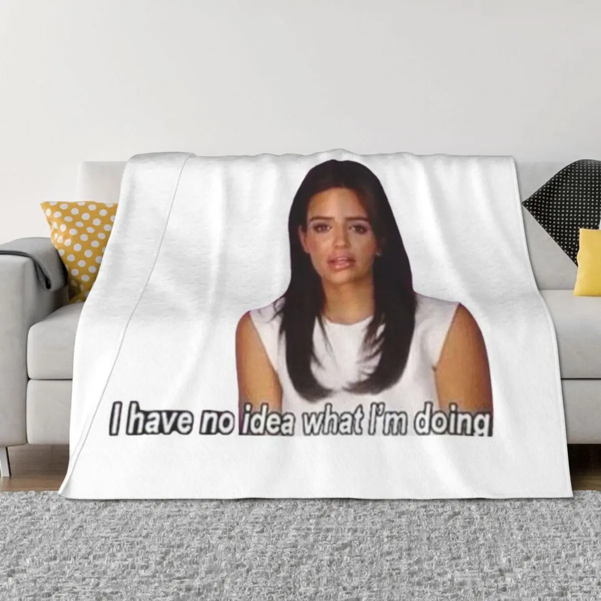 

I have no idea what I'm doing Throw Blanket Summer Custom Picnic Blankets