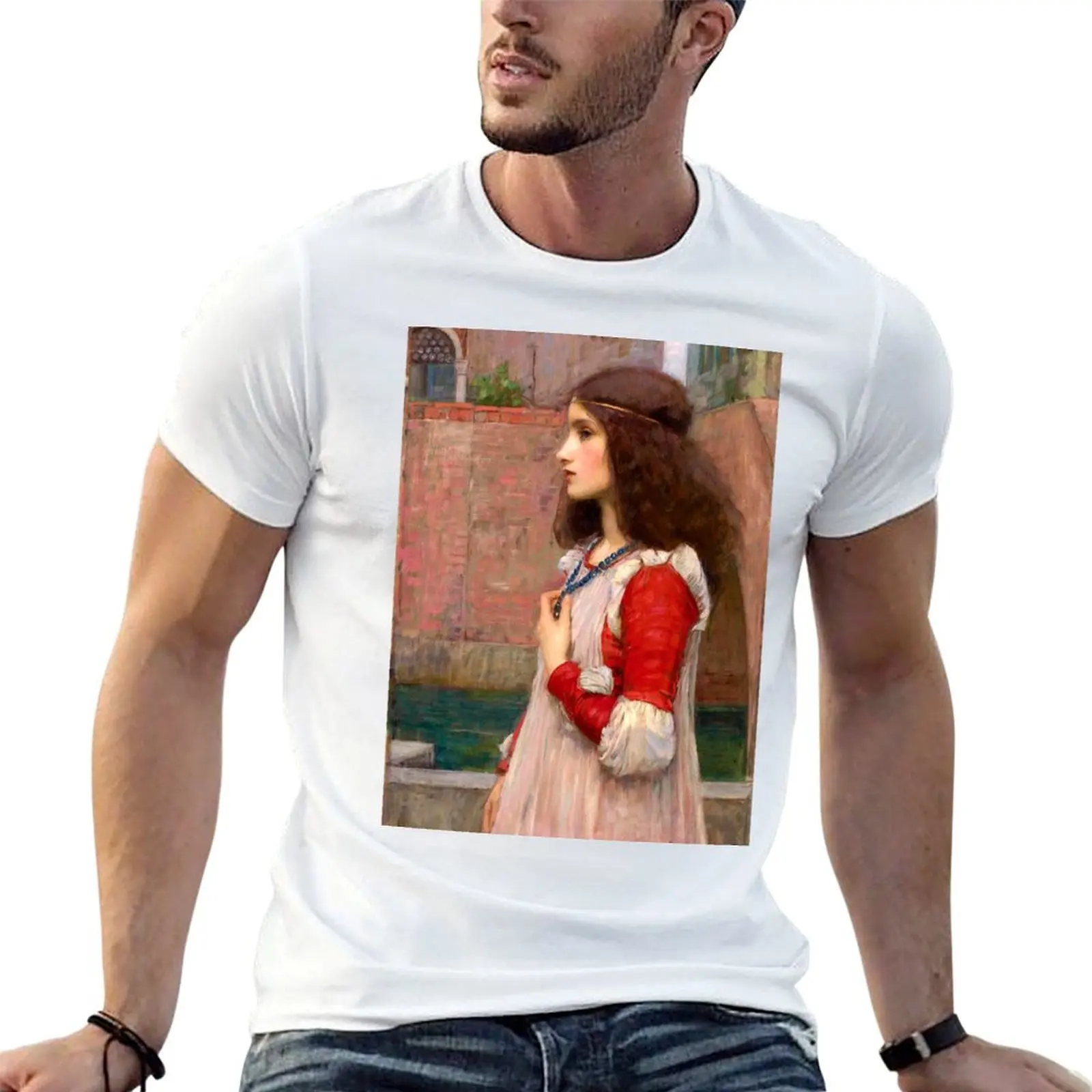 

t men William cotton cotton for percent Juliet T-Shirt shirt shirt man 100 t 100% John Waterhouse