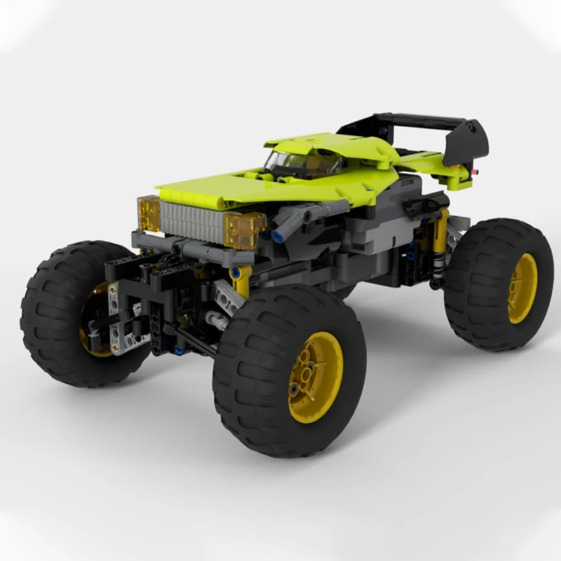 

444 шт. MOC 8165 Monster Jumper Technic Remake DIY модульные строительные блоки модель автомобиля в сборе развивающая игрушка