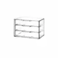 4263 3-grid Drawer