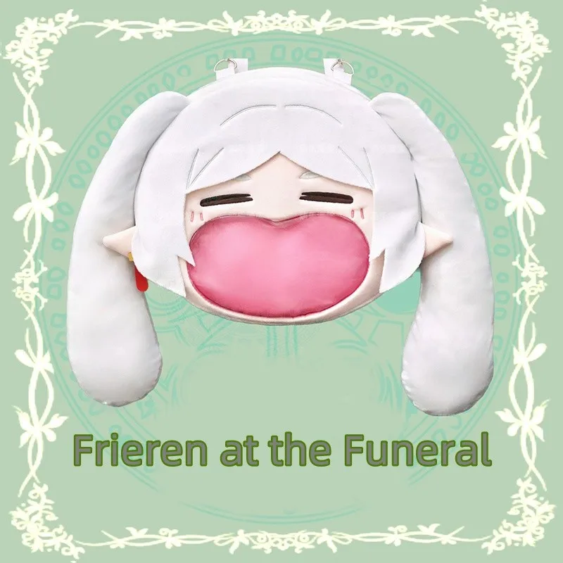 

Frieren at the Funeral Itabag Plush Storage Shoulder Crossbody Bag Anime Character Bag Cute Large Capacity Fans Gifts