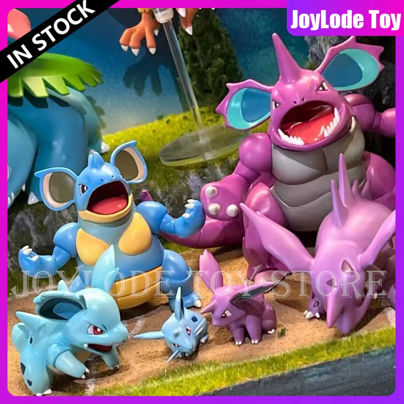

1/20 Scale Nidoking Figure Nidoqueen Anime Figure BKM PVC Statue Collectible Model Desktop Decoration Custom Toys Gifts IN STOCK