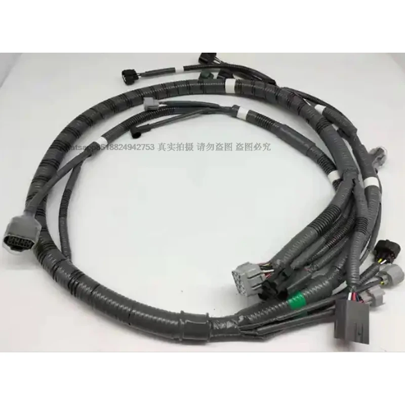 8-97362843-7 8-97362843-5 8973628435 High quality Excavator parts SH240A5 Excavator wring harness 4HK1 Engine Harness Wires