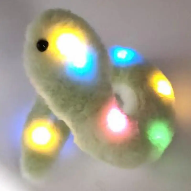 Snake Plush Toy Lighted Snake Plushie Glow Up Stuffed Animal Cute Fun Snake Plush Toy With Led Lights Kids Christmas Halloween