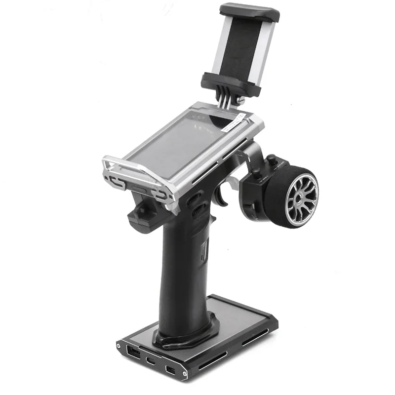 AA84 металлическая защитная рамка для передатчика, защитная рамка для аккумулятора для Flysky Noble NB4 Pro, пульт дистанционного управления, простой в использовании титан