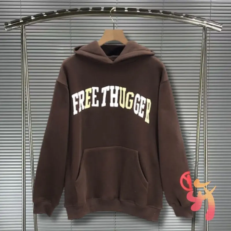 

Stock Real Photos Letter Logo Cactus Jack Hoodies Winter Casual Loose Fashion Street Hoodys Men Women Fleece Hood Sweatshirts