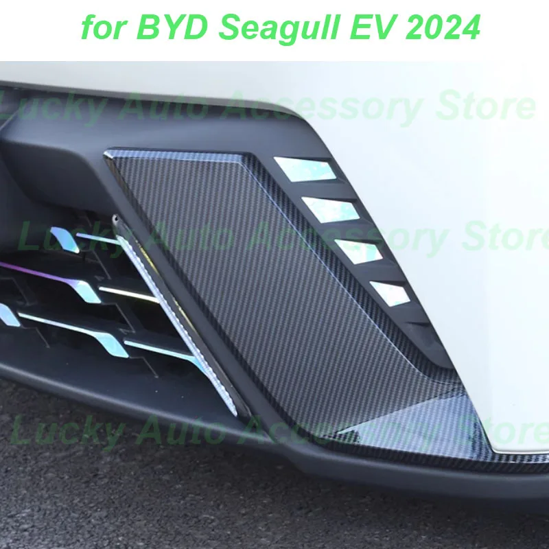 

Car Front Head Decorative Frame for BYD Seagull EV 2024 Front Rear Corner Guard Trim Decorative ABS Trim Exterior Accessories