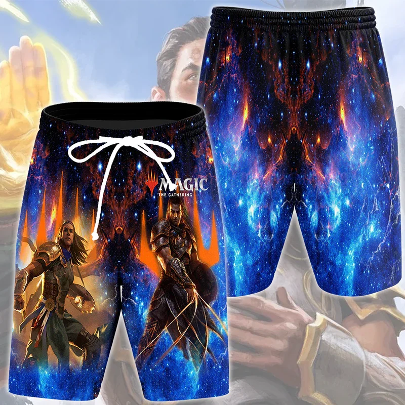 Men's Swim Shorts The Gathering Davriel Cane Video Game All 3d Print Beachwear Swim Trunks Swimsuit Surf Board Sports Short 