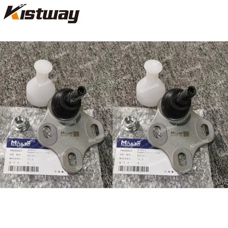 2PCS High Quality Lower Ball Joints for Audi TT & TT Quattro 2000-2006 Volkswagen Golf R32 8J0407365 8J0407366